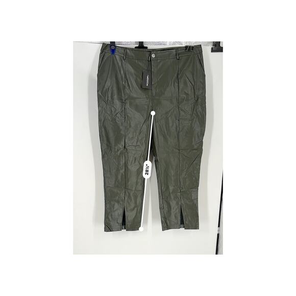 Pretty Little Thing Olive Pants (B29) - Picture 9 of 12